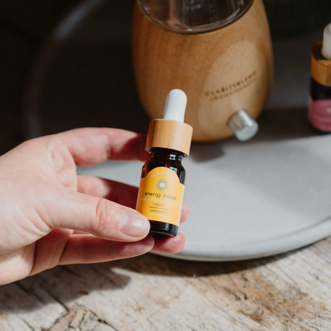 Energy Boost eteerinen öljy diffuusoriin