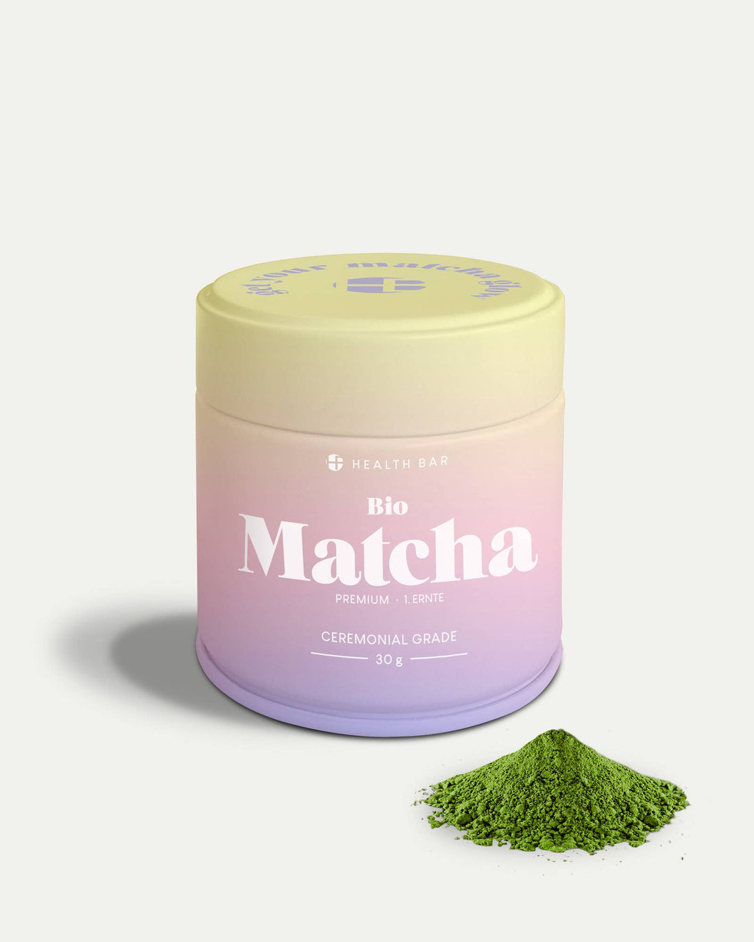 Seremonialaatuinen luomu matcha Ujista Japanista – vihreä tee jauhe tyylikkäässä purkissa