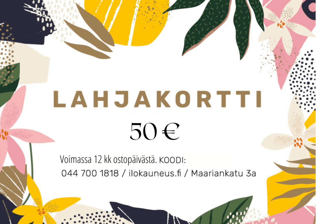 Lahjakortti 50 €