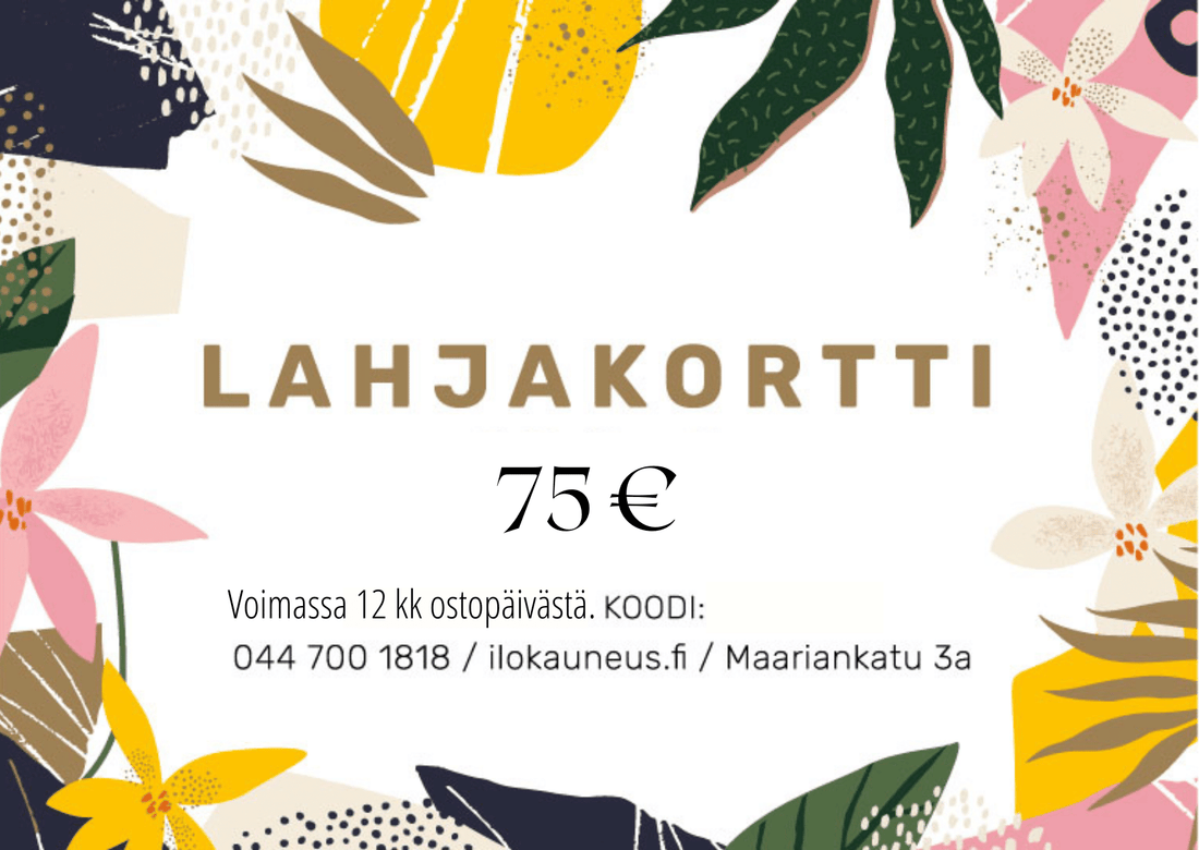Lahjakortti 75 €